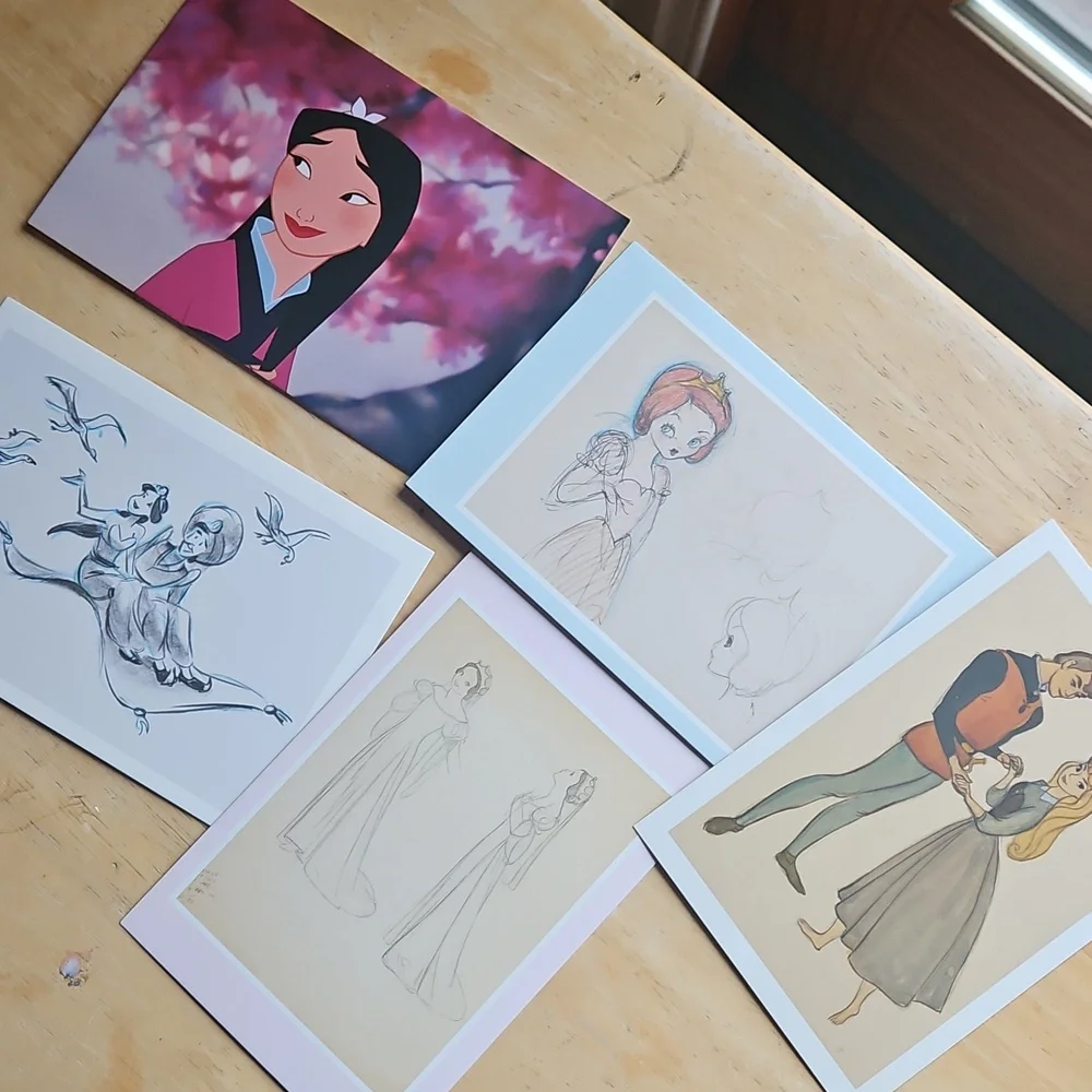 Disney Princess Postcards Pack